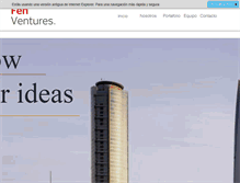 Tablet Screenshot of fenventures.com